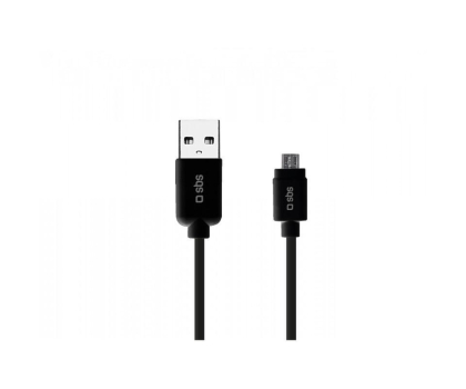 Kabel SBS USB-microUSB 3 czarny